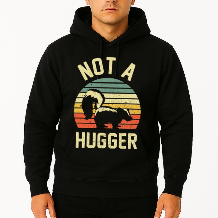 Vintage Not A Hugger Hoodie