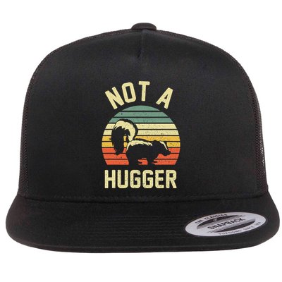 Vintage Not A Hugger Flatbill Hat