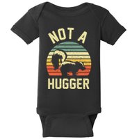 Vintage Not A Hugger Baby Bodysuit