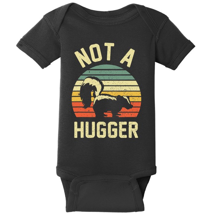 Vintage Not A Hugger Baby Bodysuit