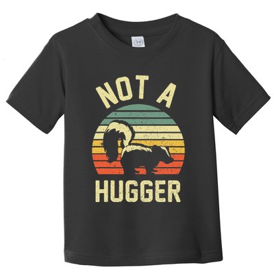 Vintage Not A Hugger Toddler T-Shirt