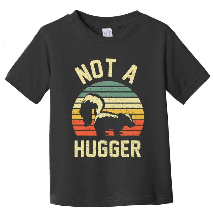 Vintage Not A Hugger Toddler T-Shirt