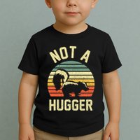 Vintage Not A Hugger Toddler T-Shirt