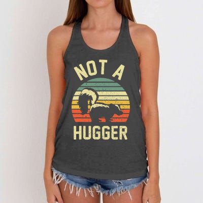 Vintage Not A Hugger Women's Knotted Racerback Tank