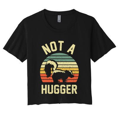 Vintage Not A Hugger Crop Top