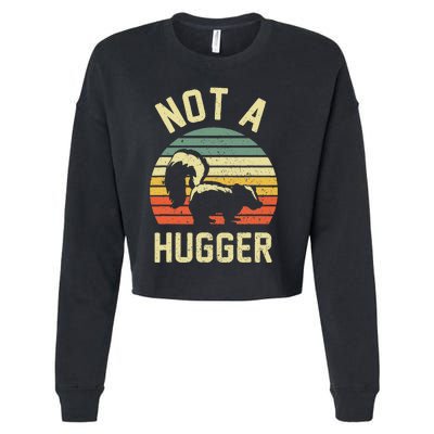 Vintage Not A Hugger Cropped Pullover Crew