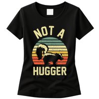 Vintage Not A Hugger Womens T-Shirt