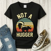 Vintage Not A Hugger Womens T-Shirt