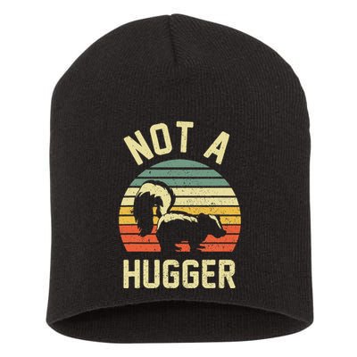 Vintage Not A Hugger Short Acrylic Beanie