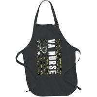VA Nurse Army USA Flag Apron