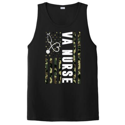 VA Nurse Army USA Flag PosiCharge Competitor Tank