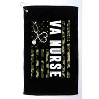 VA Nurse Army USA Flag Golf Towel
