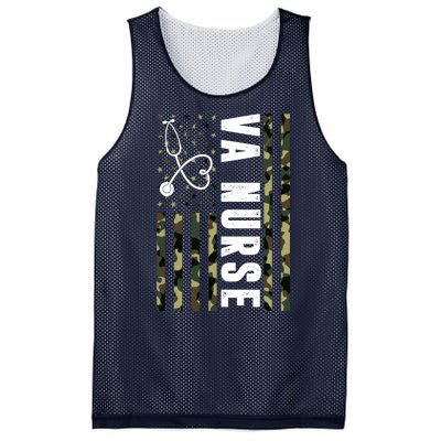 VA Nurse Army USA Flag Mesh Reversible Basketball Jersey Tank