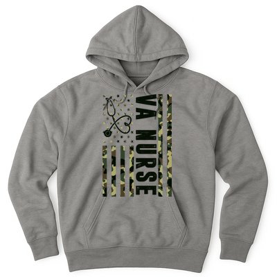 VA Nurse Army USA Flag Hoodie