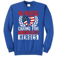 Va Nurse Americas Heros Merica Us Flag Patriot Sweatshirt