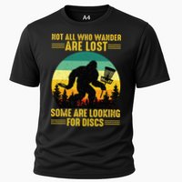 Vintage Not All Wander Are Lost Some Are Looking Disc Golf Performance Shirt