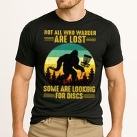 Vintage Not All Wander Are Lost Some Are Looking Disc Golf Performance Shirt
