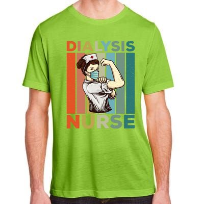 Vintage Neprology And Dialysis Nurse Gift Adult ChromaSoft Performance T-Shirt