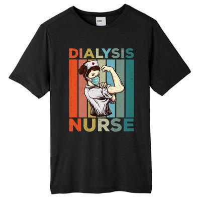 Vintage Neprology And Dialysis Nurse Gift Tall Fusion ChromaSoft Performance T-Shirt