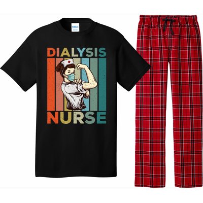 Vintage Neprology And Dialysis Nurse Gift Pajama Set