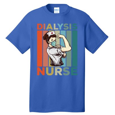 Vintage Neprology And Dialysis Nurse Gift Tall T-Shirt