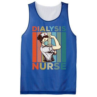 Vintage Neprology And Dialysis Nurse Gift Mesh Reversible Basketball Jersey Tank