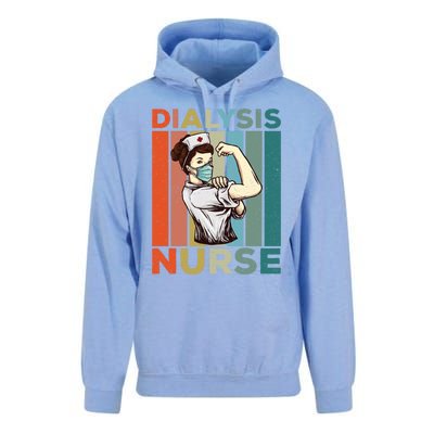 Vintage Neprology And Dialysis Nurse Gift Unisex Surf Hoodie