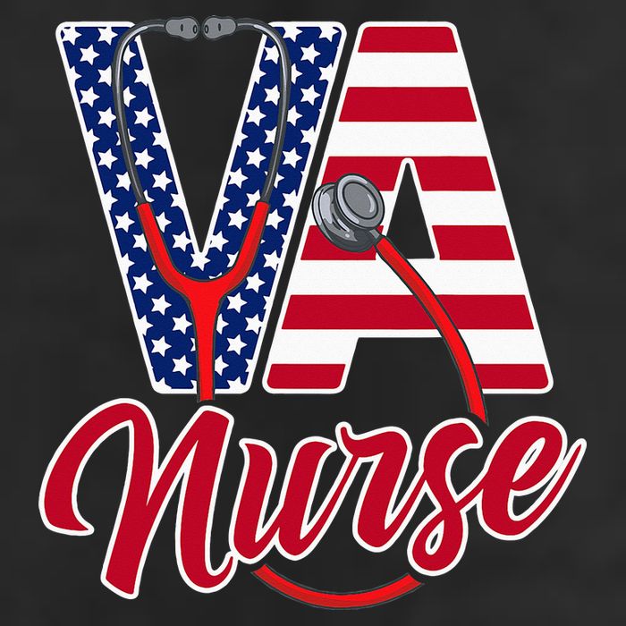 VA Nurse Apparel - VA Nurse Squad 7 Panel Mesh Trucker Snapback Hat