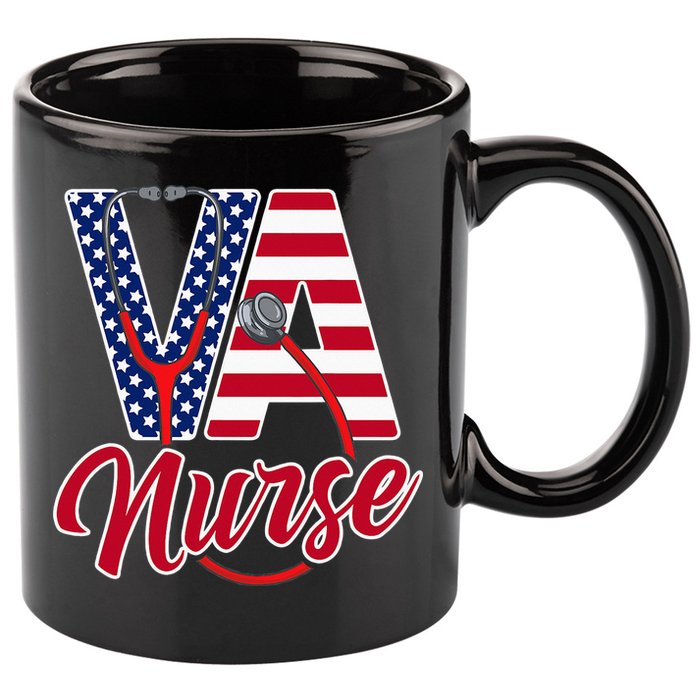 VA Nurse Apparel - VA Nurse Squad 11oz C Handle Ceramic Mug
