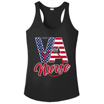 VA Nurse Apparel - VA Nurse Squad Ladies PosiCharge Competitor Racerback Tank