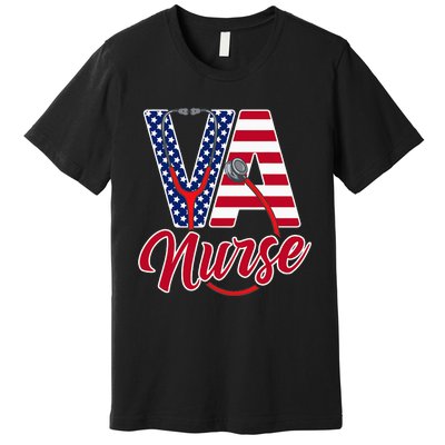 VA Nurse Apparel - VA Nurse Squad Premium T-Shirt