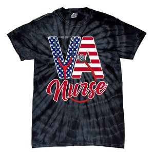 VA Nurse Apparel - VA Nurse Squad Tie-Dye T-Shirt