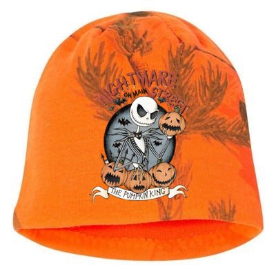 Vintage Nightmare Before Halloween The Pumpkin King Retro Nightmare Kati - Camo Knit Beanie