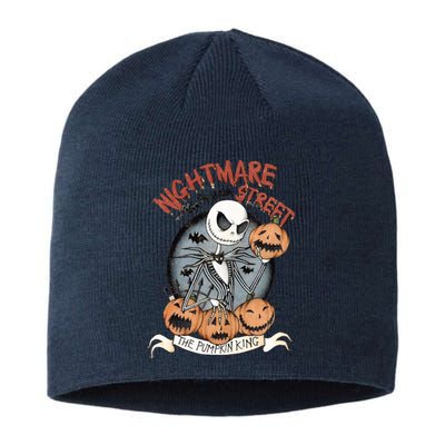 Vintage Nightmare Before Halloween The Pumpkin King Retro Nightmare Sustainable Beanie