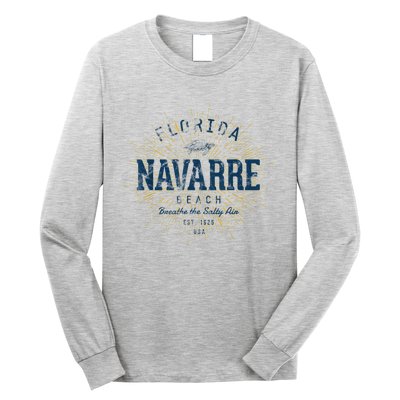 Vintage Navarre Beach Long Sleeve Shirt