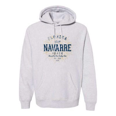 Vintage Navarre Beach Premium Hoodie