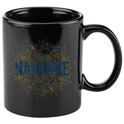 Vintage Navarre Beach 11oz C Handle Ceramic Mug