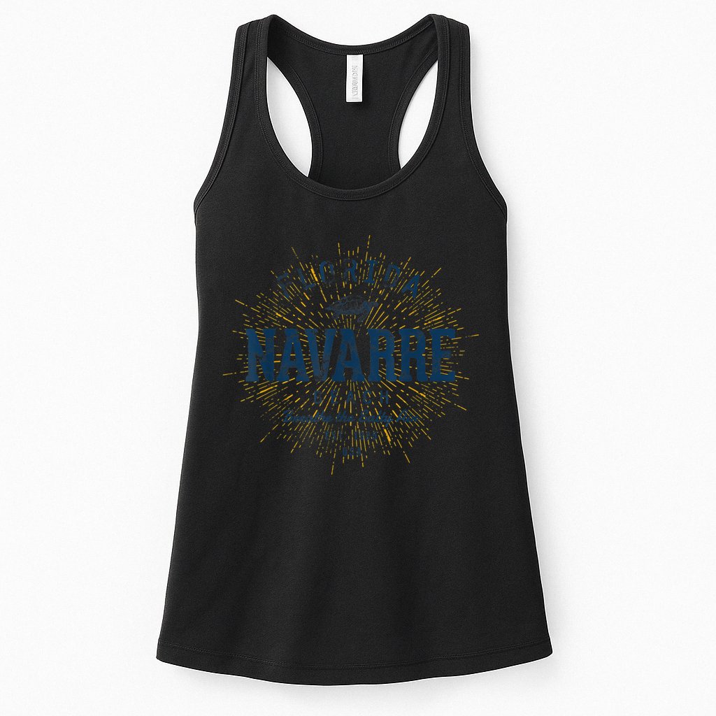 Vintage Navarre Beach Womens Tank Top