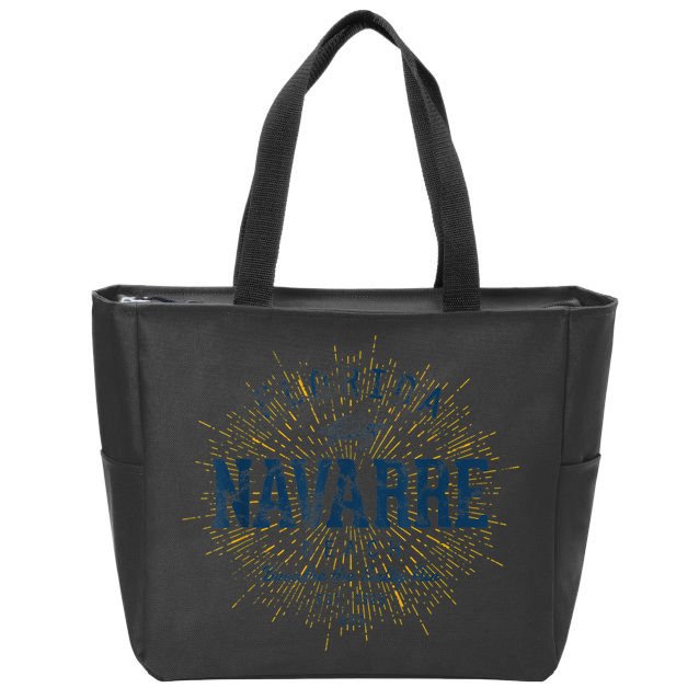 Vintage Navarre Beach Zip Tote Bag