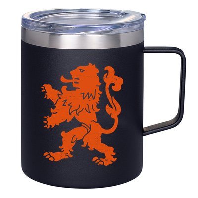 Vintage Netherlands Crest Logo 12oz Stainless Steel Coffee Mug