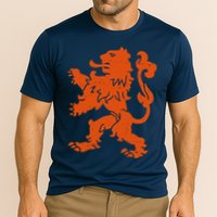 Vintage Netherlands Crest Logo Performance Shirt