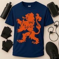 Vintage Netherlands Crest Logo Performance Shirt