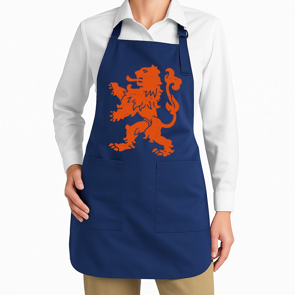 Vintage Netherlands Crest Logo Apron
