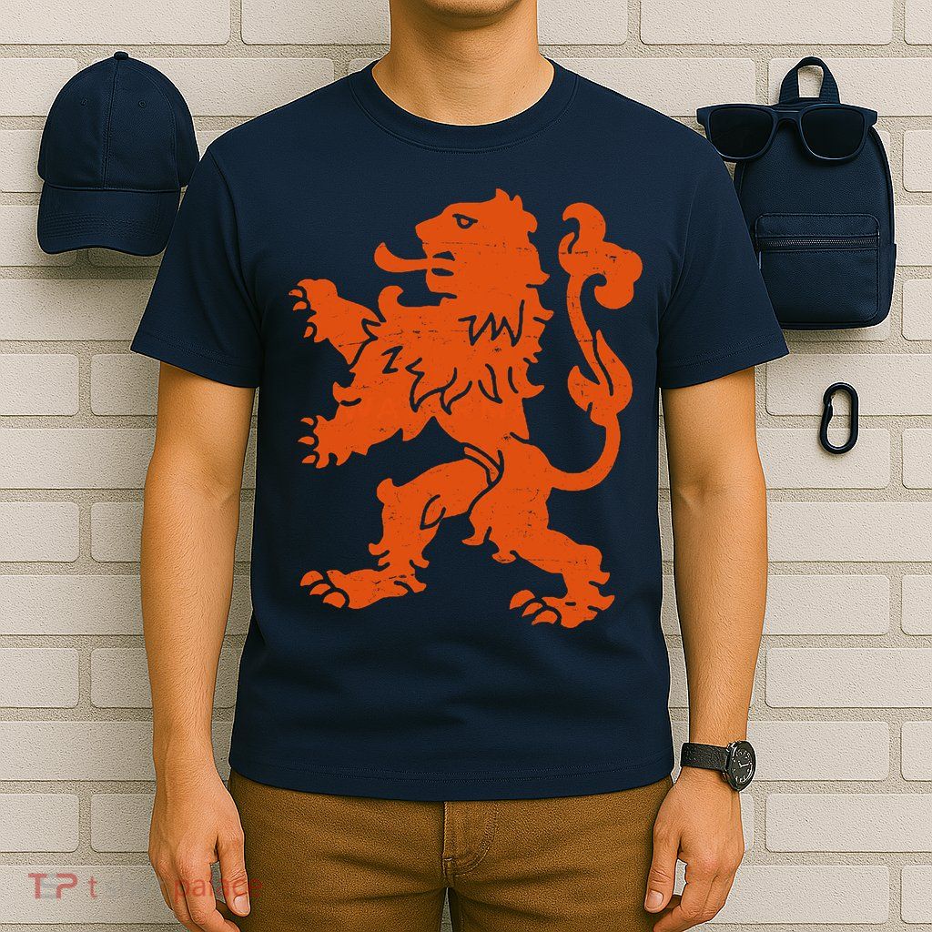 Vintage Netherlands Crest Logo T-Shirt