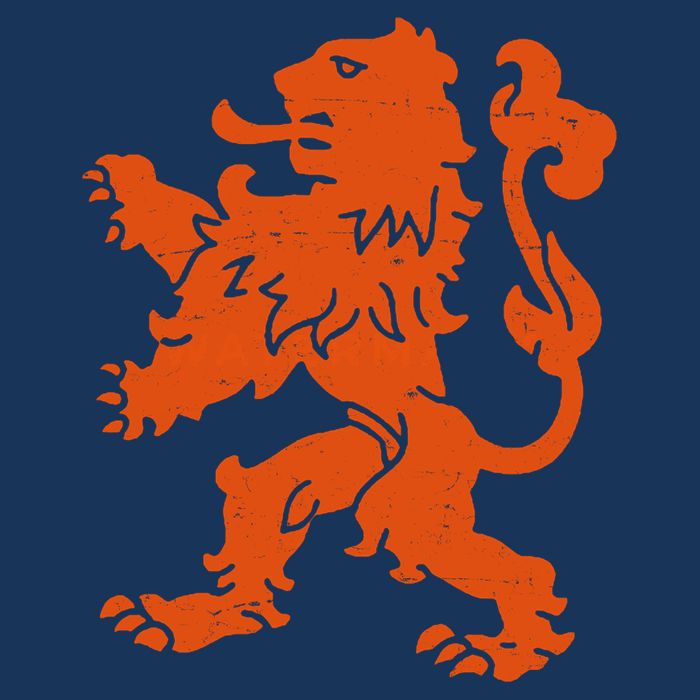 Vintage Netherlands Crest Logo Button