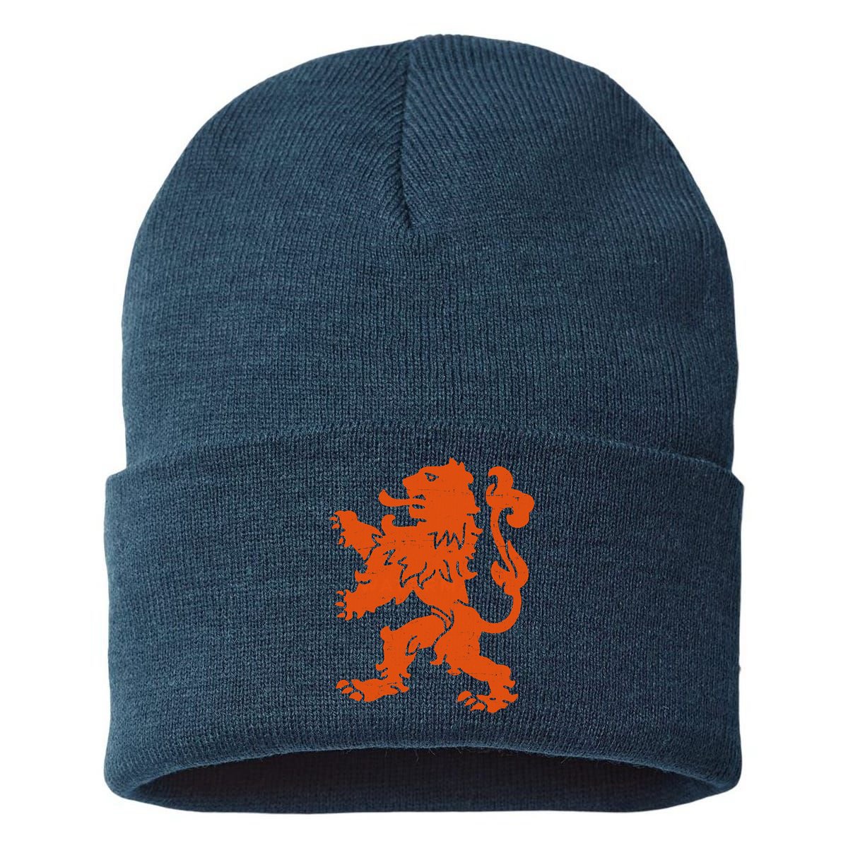 Vintage Netherlands Crest Logo Sustainable Knit Beanie