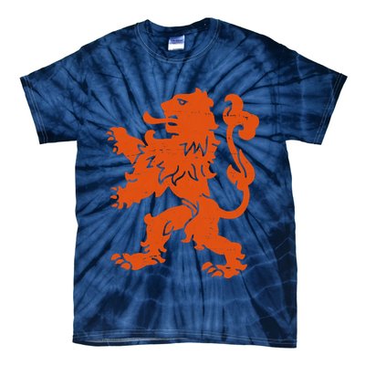 Vintage Netherlands Crest Logo Tie-Dye T-Shirt