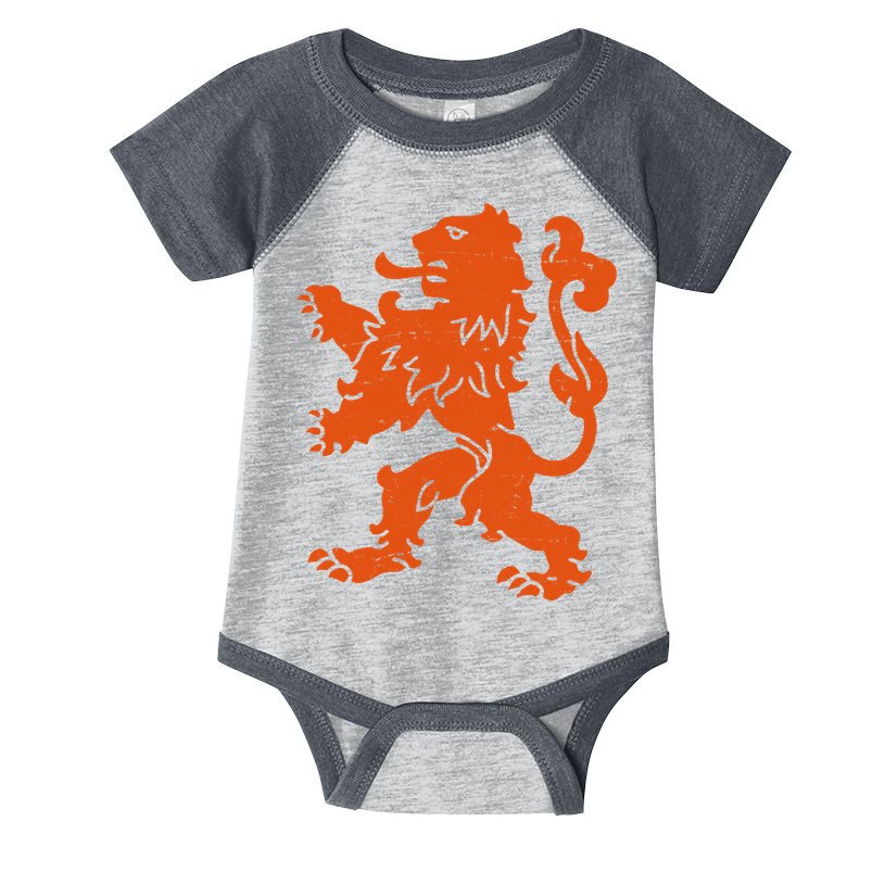 Vintage Netherlands Crest Logo Infant Baby Jersey Bodysuit
