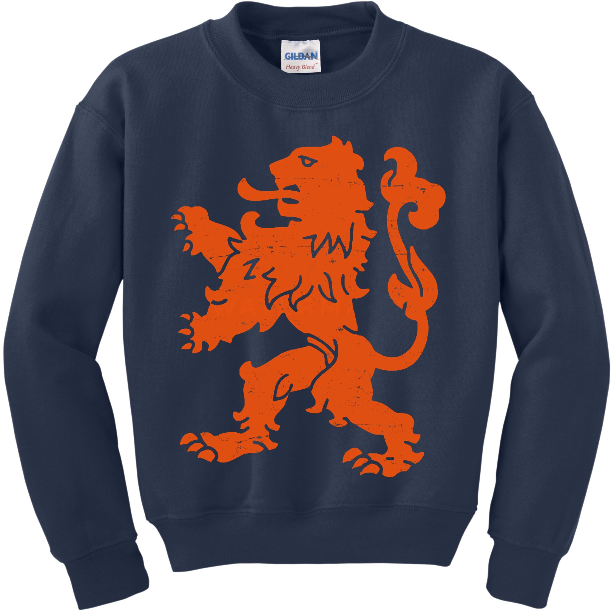 Vintage Netherlands Crest Logo Kids Sweatshirt