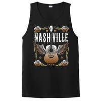 Vintage Nashville Country Music City Guitar Player PosiCharge Competitor Tank